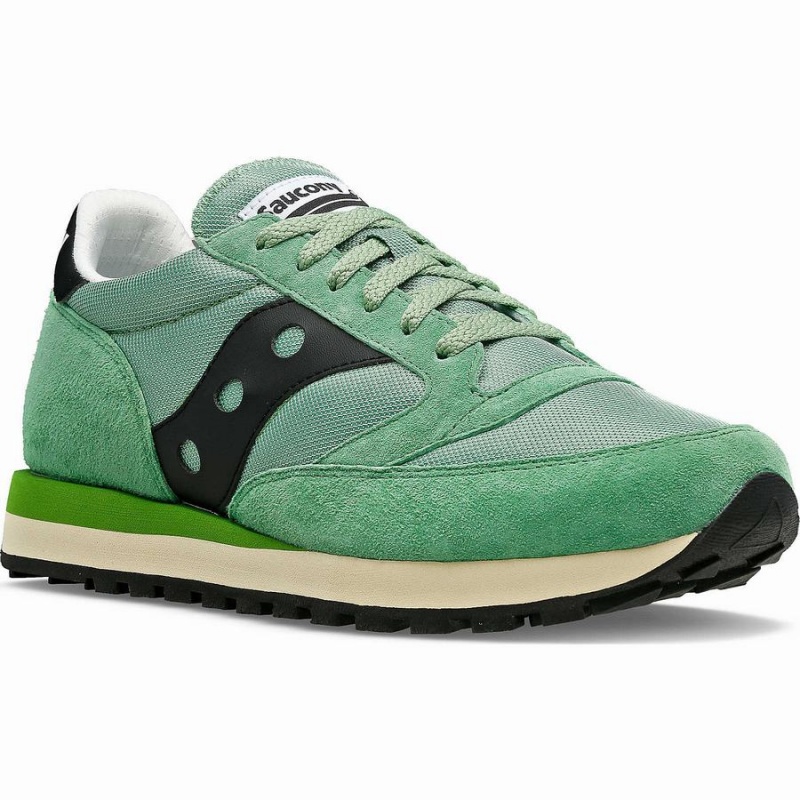 Saucony Jazz 81 Férfi Utcai Cipő Zöld Fekete | Hungary S45928-J20