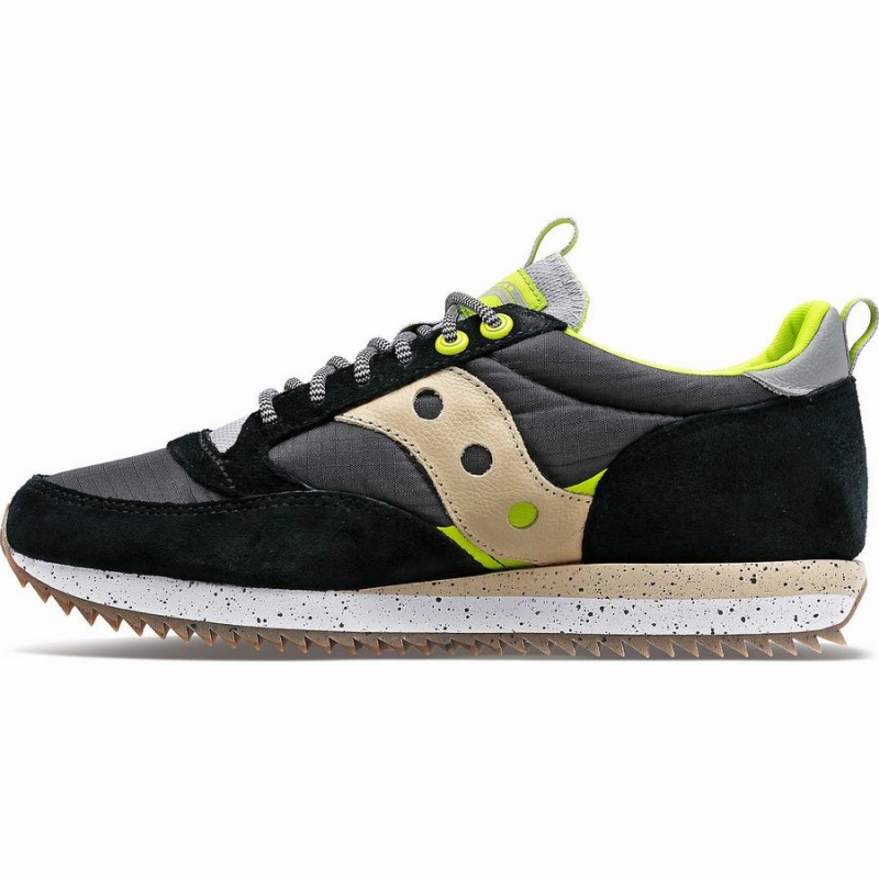 Saucony Jazz 81 Peak Premium Férfi Utcai Cipő Fekete Világos Zöld | Hungary S90167-W37