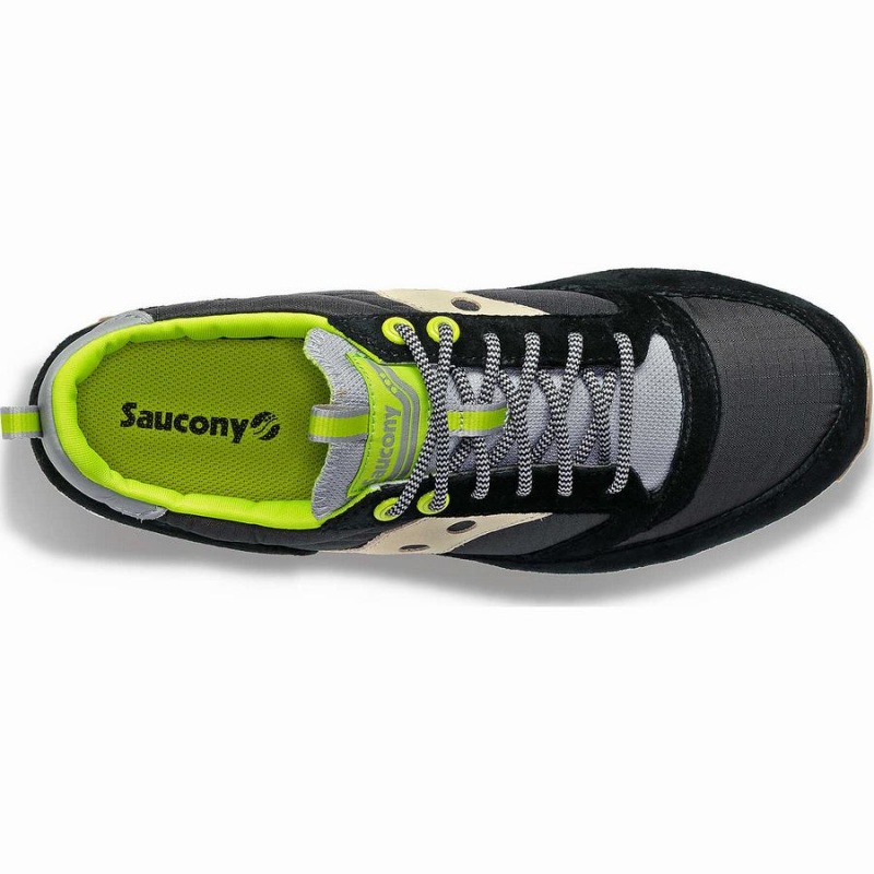 Saucony Jazz 81 Peak Premium Férfi Utcai Cipő Fekete Világos Zöld | Hungary S90167-W37