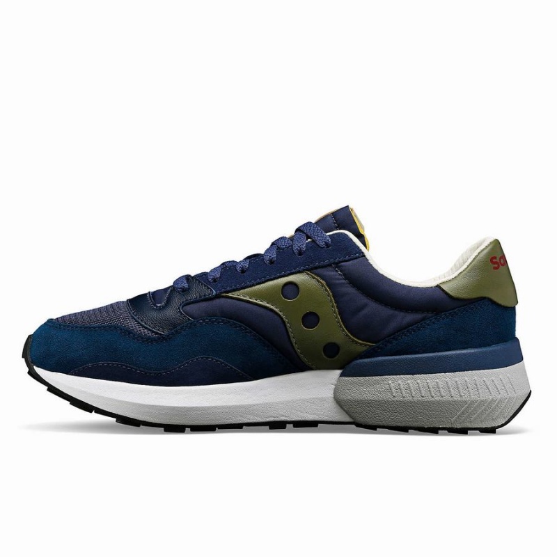 Saucony Jazz NXT Férfi Utcai Cipő Sötétkék Zöld | Hungary S45283-X51