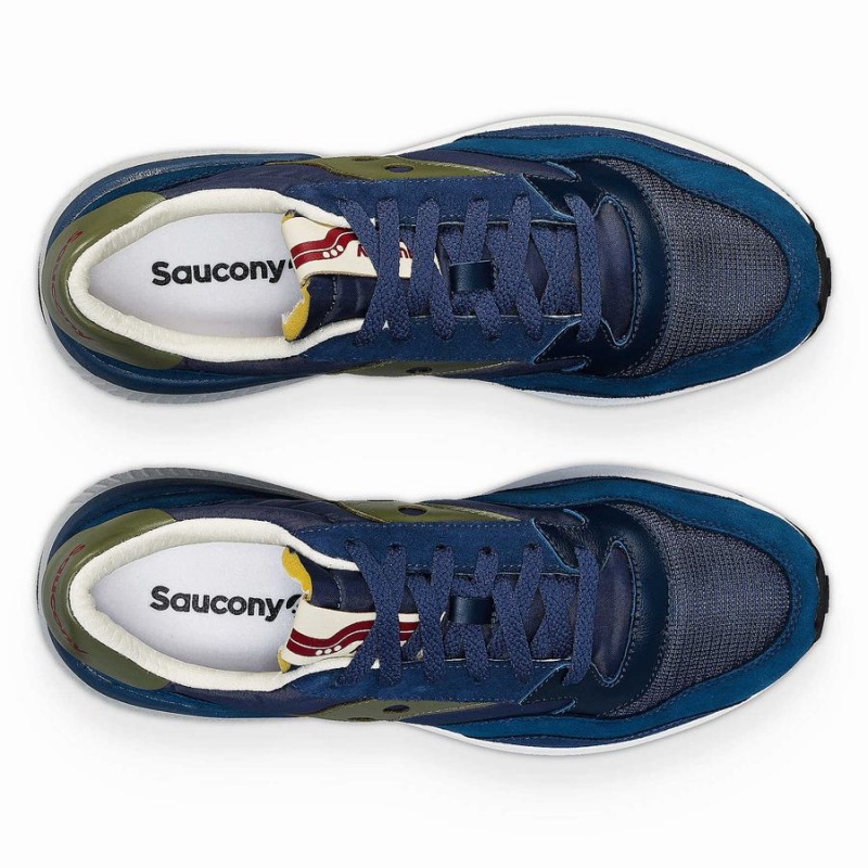 Saucony Jazz NXT Férfi Utcai Cipő Sötétkék Zöld | Hungary S45283-X51