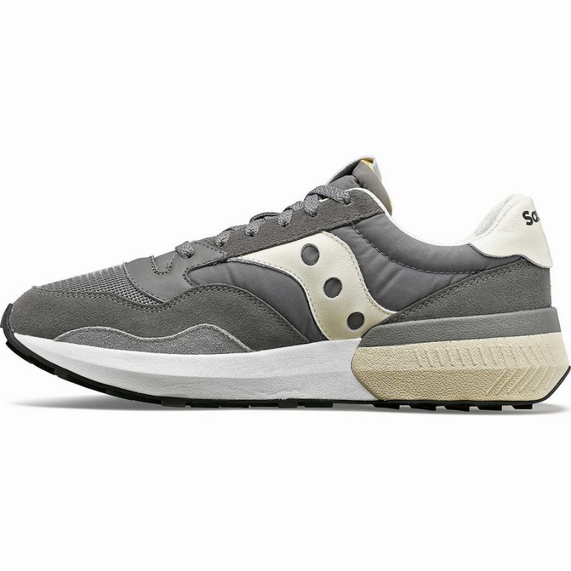 Saucony Jazz NXT Férfi Utcai Cipő Szürke Krém | Hungary S15780-V30