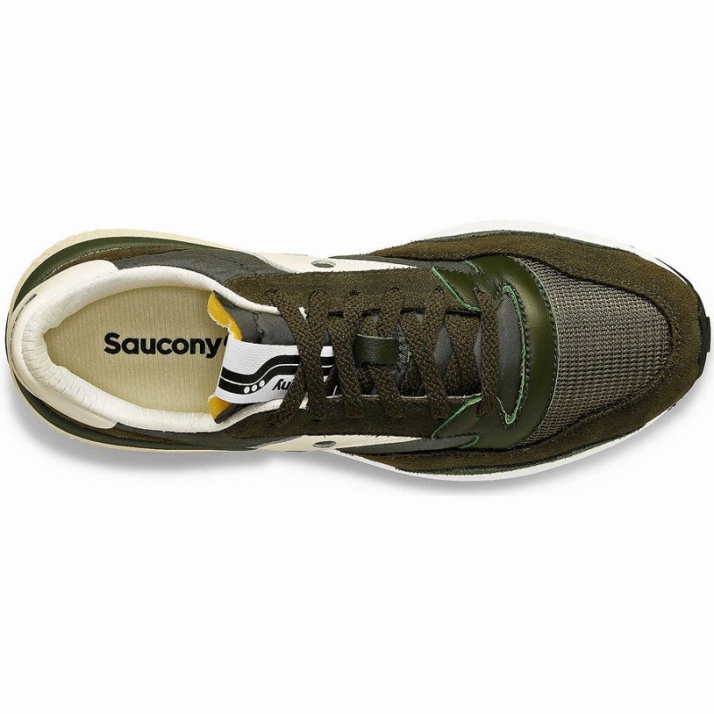 Saucony Jazz NXT Férfi Utcai Cipő Zöld Krém | Hungary S94615-N67