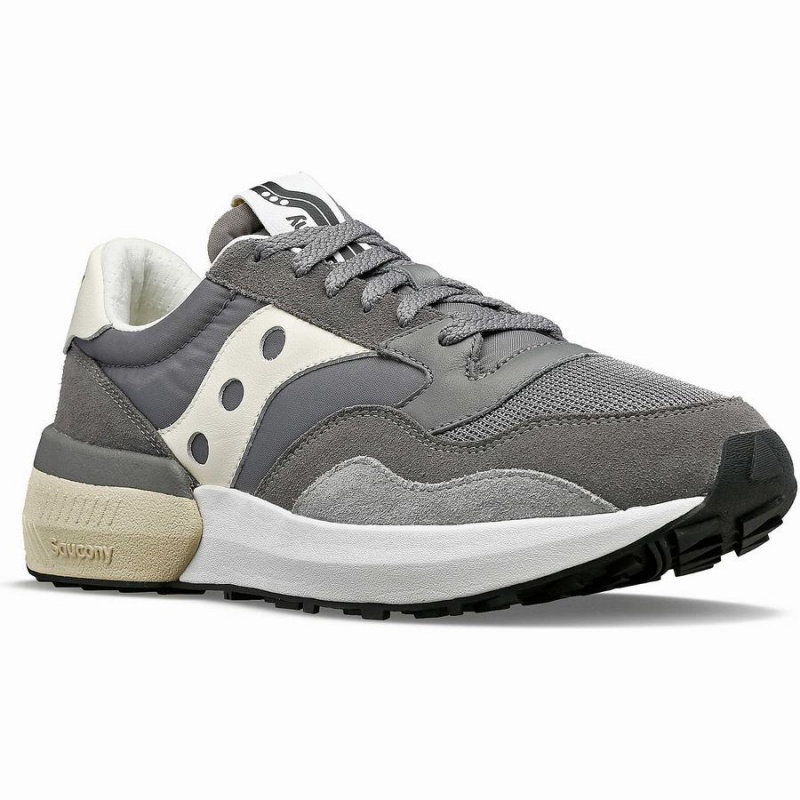 Saucony Jazz NXT Női Utcai Cipő Szürke Krém | Hungary S51362-V98