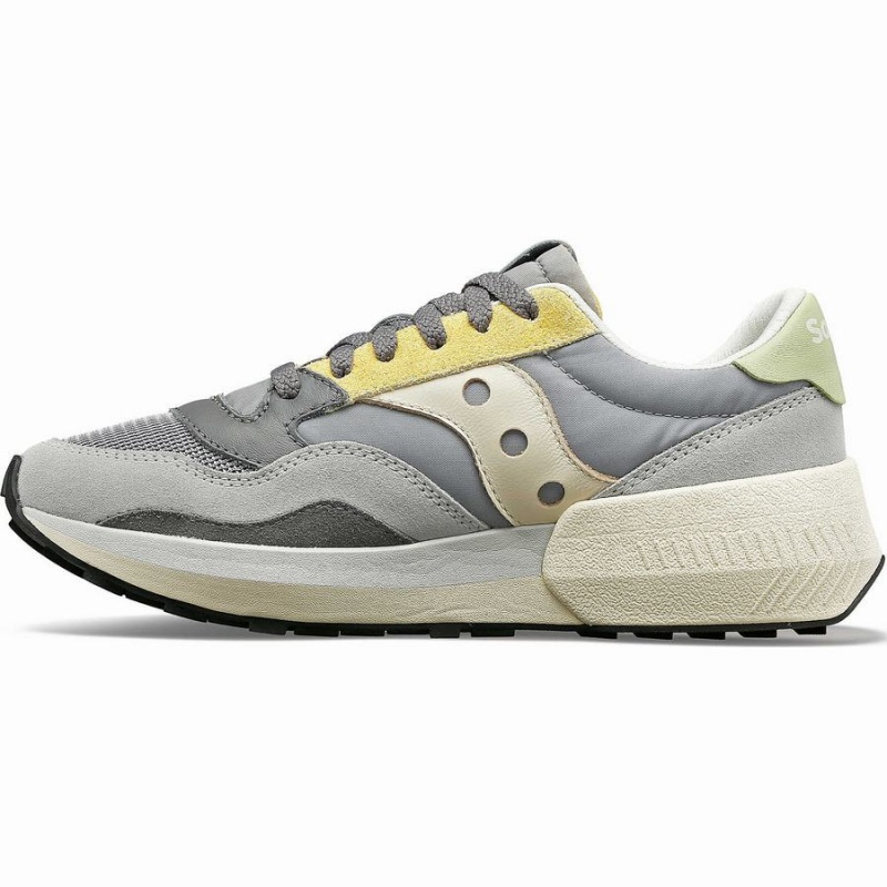 Saucony Jazz NXT Női Utcai Cipő Szürke Sárga | Hungary S02673-M34