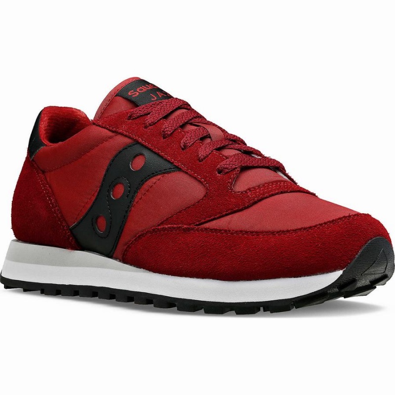 Saucony Jazz Original Férfi Utcai Cipő Bordó Fekete | Hungary S94038-N52