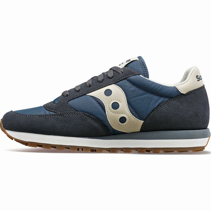 Saucony Jazz Original Férfi Utcai Cipő Sötétkék Krém | Hungary S17820-X68