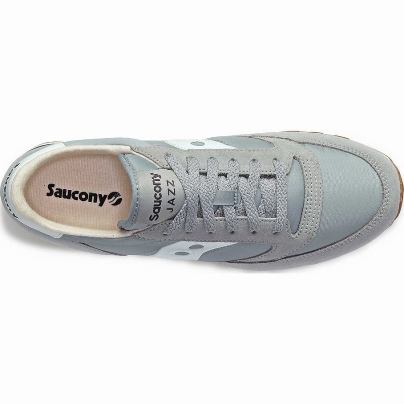 Saucony Jazz Original Férfi Utcai Cipő Szürke Fehér | Hungary S25437-C53