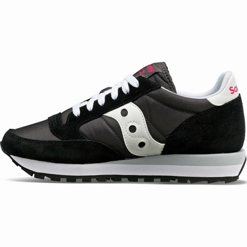 Saucony Jazz Original Női Utcai Cipő Fekete Fehér | Hungary S71562-C14