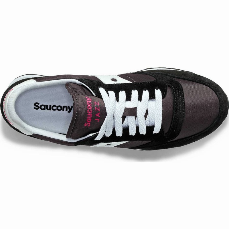 Saucony Jazz Original Női Utcai Cipő Fekete Fehér | Hungary S71562-C14