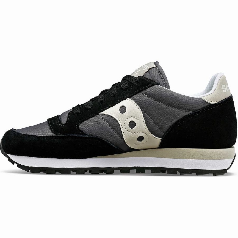 Saucony Jazz Original Női Utcai Cipő Fekete Krém | Hungary S29154-B03