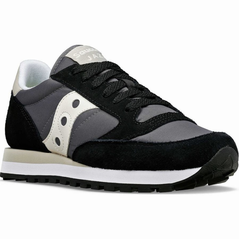 Saucony Jazz Original Női Utcai Cipő Fekete Krém | Hungary S29154-B03