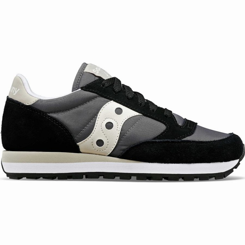 Saucony Jazz Original Női Utcai Cipő Fekete Krém | Hungary S29154-B03