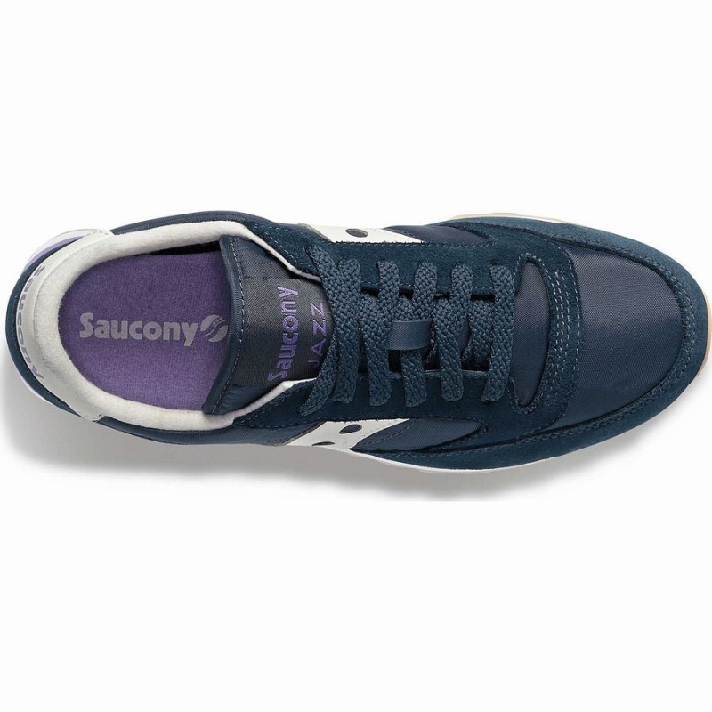 Saucony Jazz Original Női Utcai Cipő Sötétkék Lila | Hungary S54983-B02