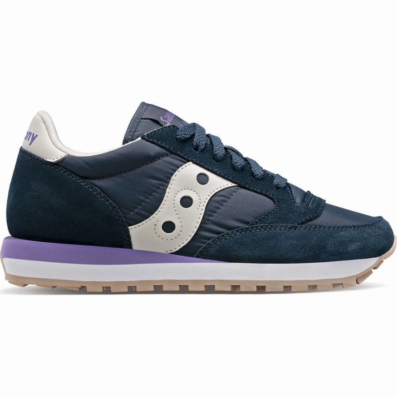 Saucony Jazz Original Női Utcai Cipő Sötétkék Lila | Hungary S54983-B02