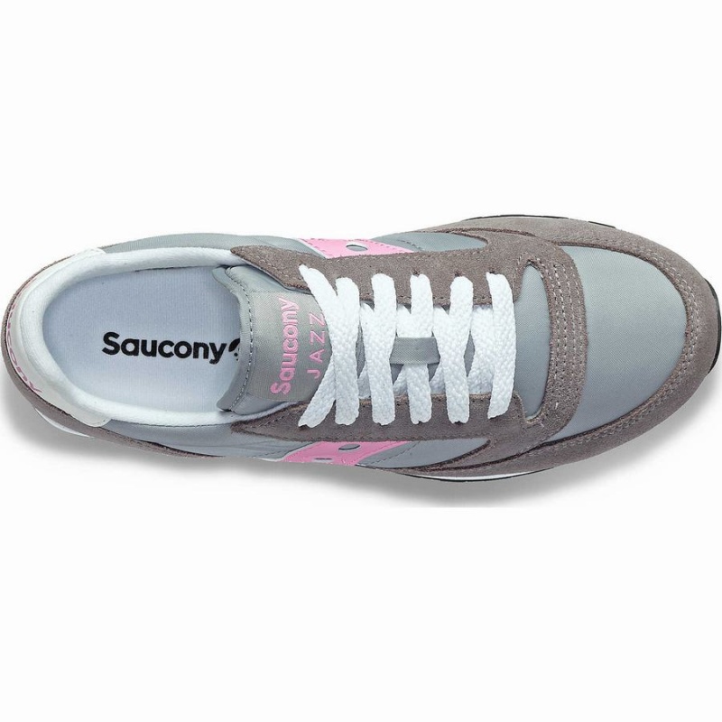 Saucony Jazz Original Női Utcai Cipő Szürke Rózsaszín | Hungary S50327-N38