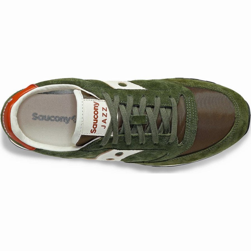 Saucony Jazz Original Premium Férfi Utcai Cipő Olivazöld | Hungary S30986-G28