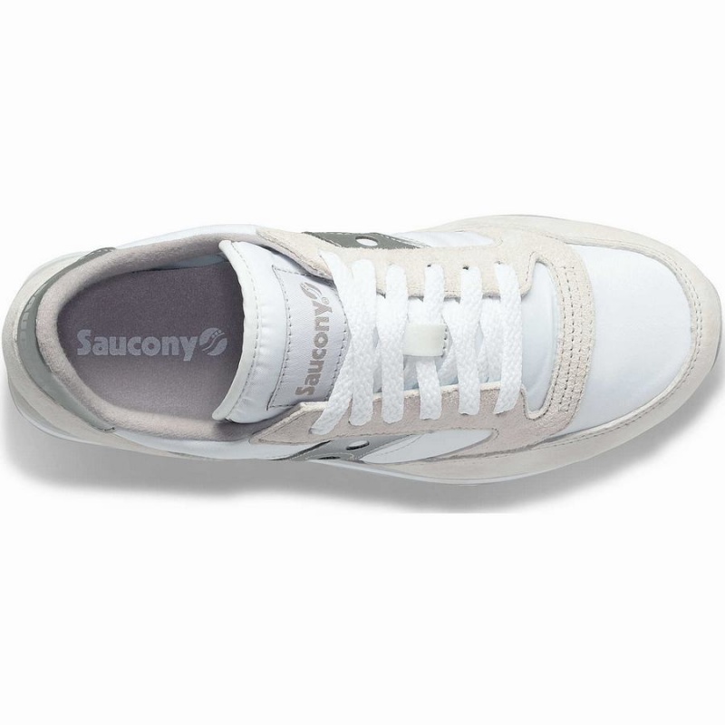 Saucony Jazz Triple Női Utcai Cipő Fehér Titán | Hungary S27853-W08