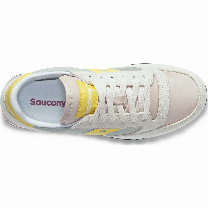 Saucony Jazz Triple Női Utcai Cipő Szürke Sárga | Hungary S69308-Y64