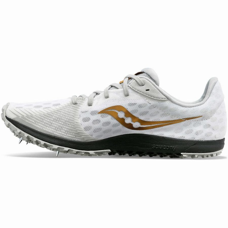 Saucony Kilkenny XC9 Spike Férfi Szöges Cipő Fehér | Hungary S57328-N89