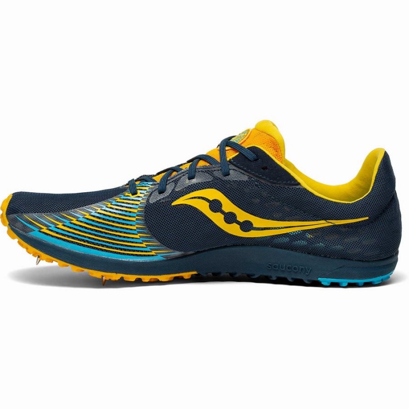 Saucony Kilkenny XC9 Spike Férfi Szöges Cipő Sötétkék | Hungary S71548-A17