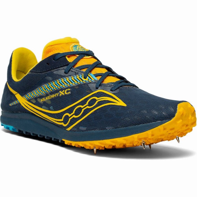 Saucony Kilkenny XC9 Spike Férfi Szöges Cipő Sötétkék | Hungary S71548-A17