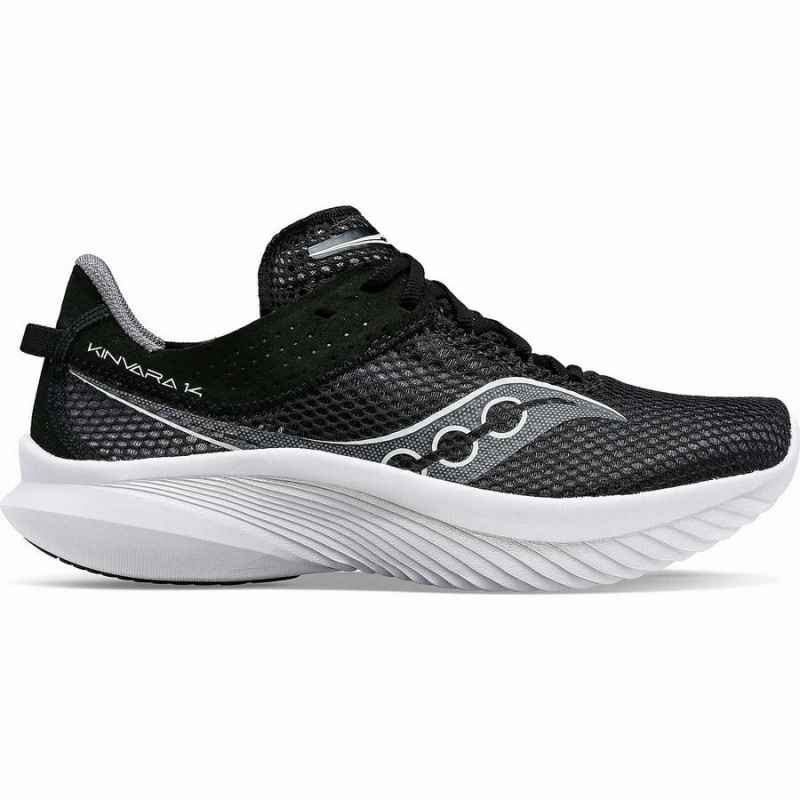 Saucony Kinvara 14 Férfi Futócipő Fekete Fehér | Hungary S50724-M70