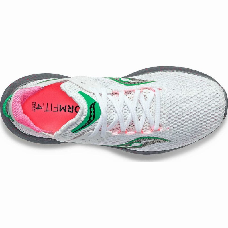 Saucony Kinvara 14 Női Futócipő Fehér Szürke | Hungary S30957-C31