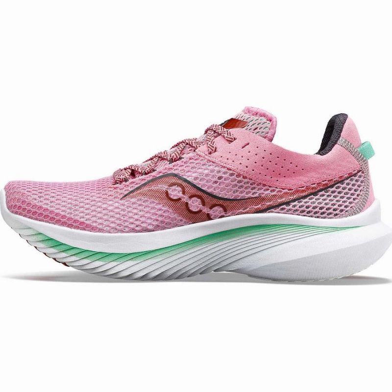 Saucony Kinvara 14 Női Futócipő Rózsaszín Zöld | Hungary S35612-M97