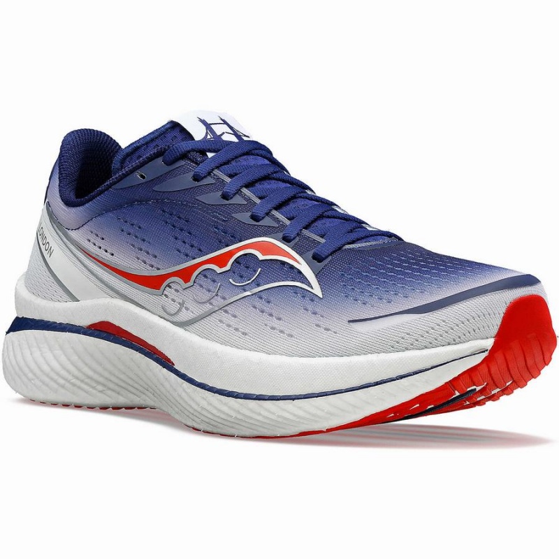 Saucony London Endorphin Speed 3 Férfi Futócipő Sötétkék Fehér | Hungary S09847-H64