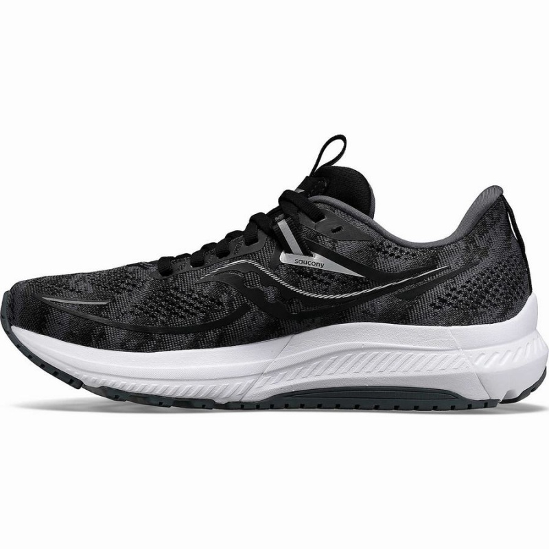 Saucony Omni 21 Férfi Futócipő Fekete Fehér | Hungary S20783-Q57