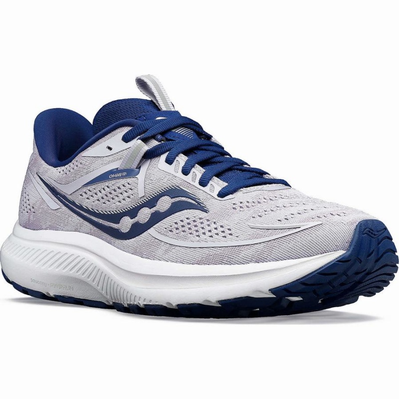 Saucony Omni 21 Női Futócipő Lila Sötétkék | Hungary S45137-X47