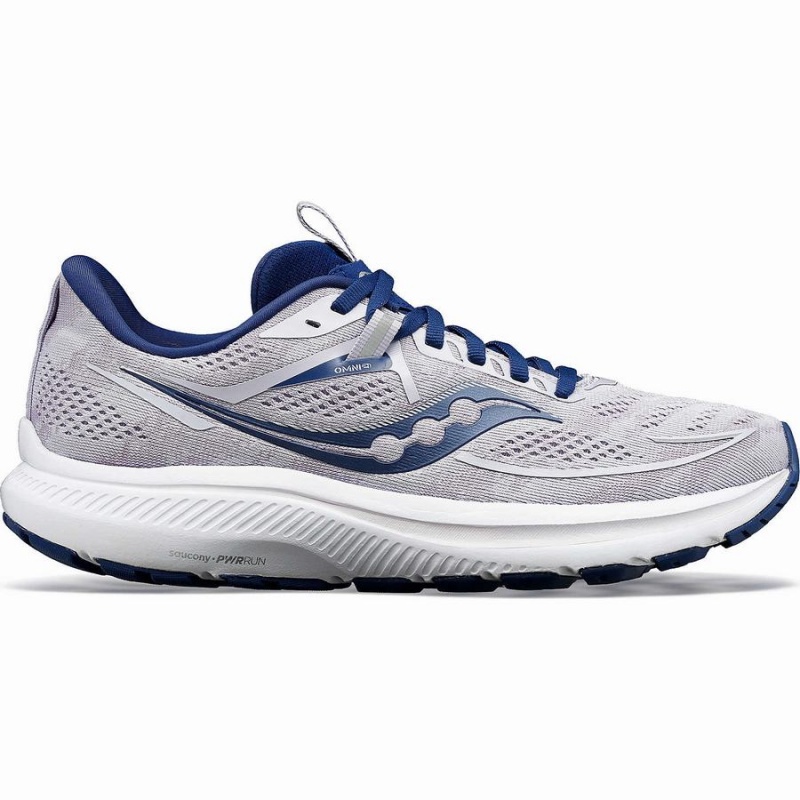 Saucony Omni 21 Női Futócipő Lila Sötétkék | Hungary S45137-X47