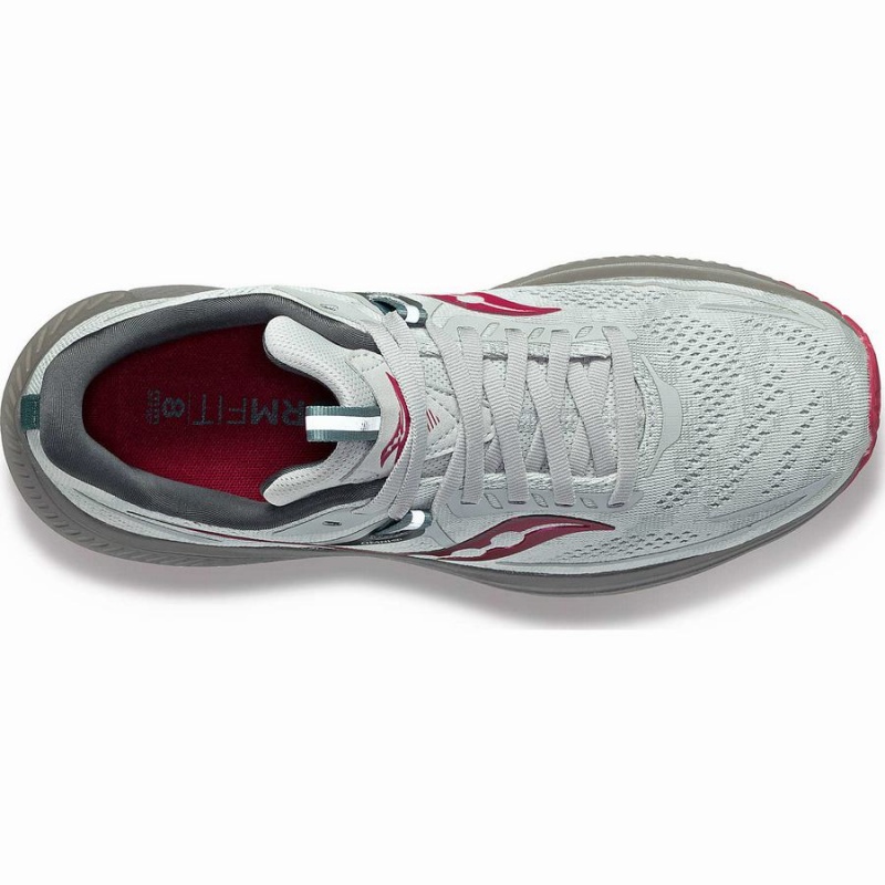 Saucony Omni 21 Női Futócipő Szürke Piros | Hungary S49173-B65