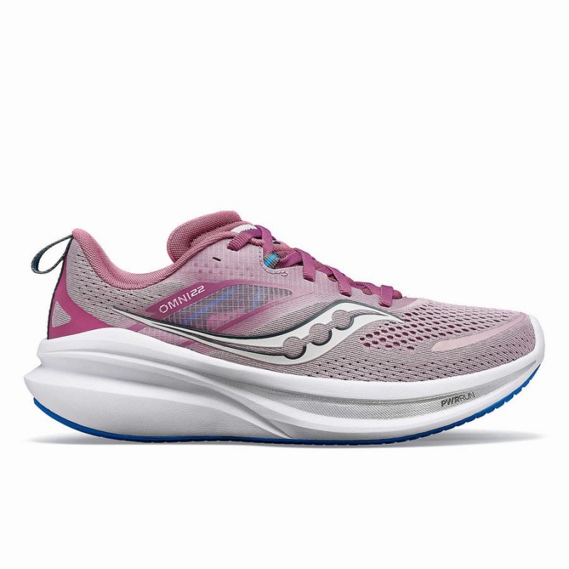 Saucony Omni 22 Női Futócipő Lila Mélykék | Hungary S56819-N76