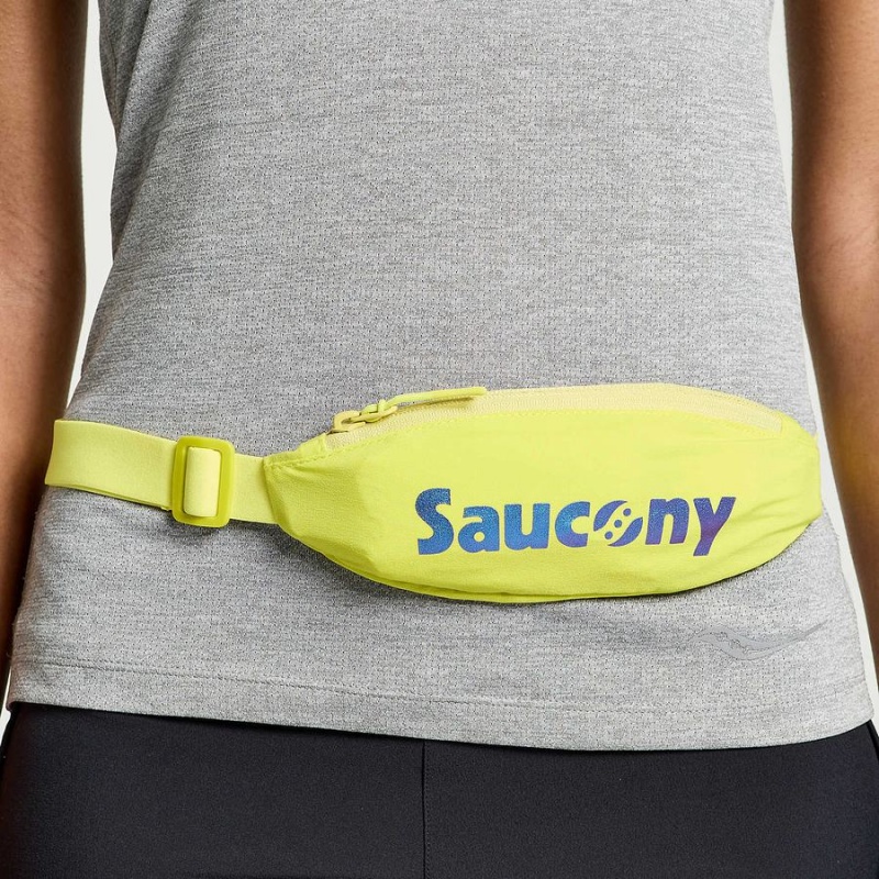 Saucony Outpace Run Belt Férfi Övtáska Sárga | Hungary S24659-A58