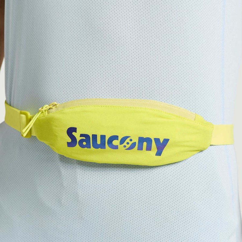 Saucony Outpace Run Belt Férfi Övtáska Sárga | Hungary S24659-A58