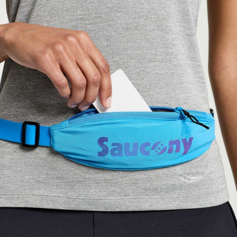 Saucony Outpace Run Belt Férfi Övtáska Égszínkék | Hungary S56890-S94