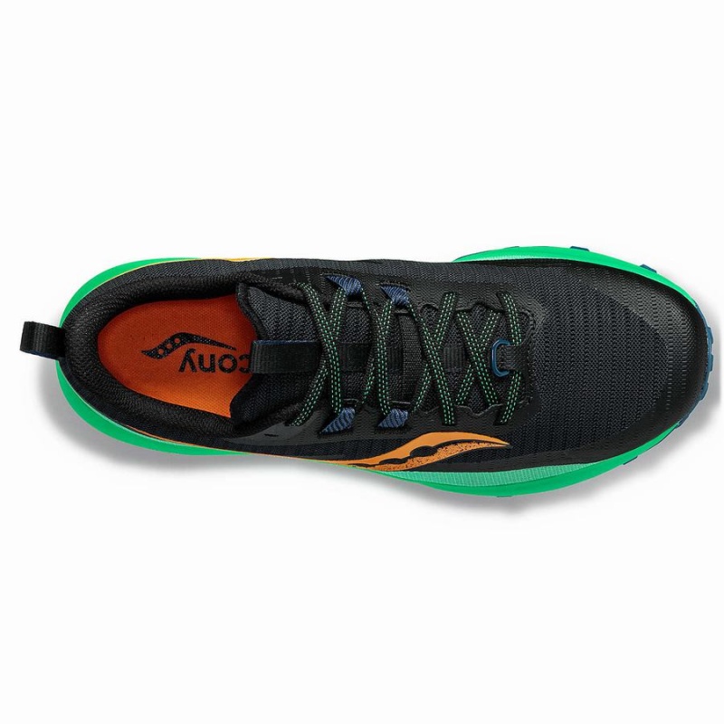 Saucony Peregrine 13 Férfi Futócipő Fekete Zöld | Hungary S30892-X48