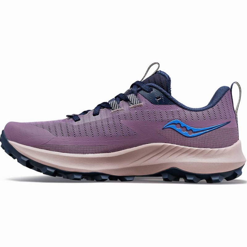 Saucony Peregrine 13 Női Terepfutó Cipő Lila Sötétkék | Hungary S50192-J85