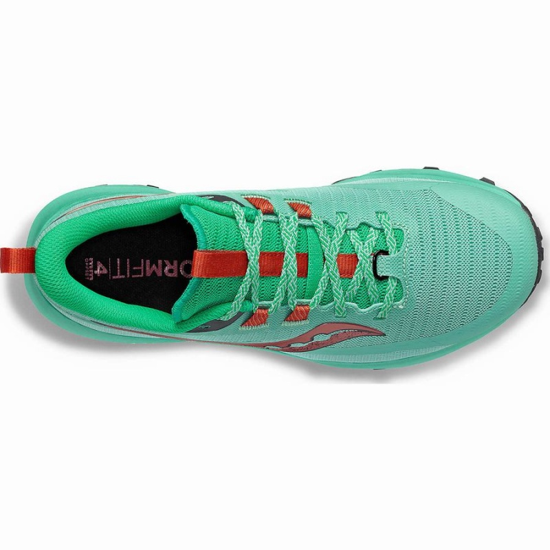 Saucony Peregrine 13 Női Terepfutó Cipő Türkiz Narancssárga | Hungary S58604-B95