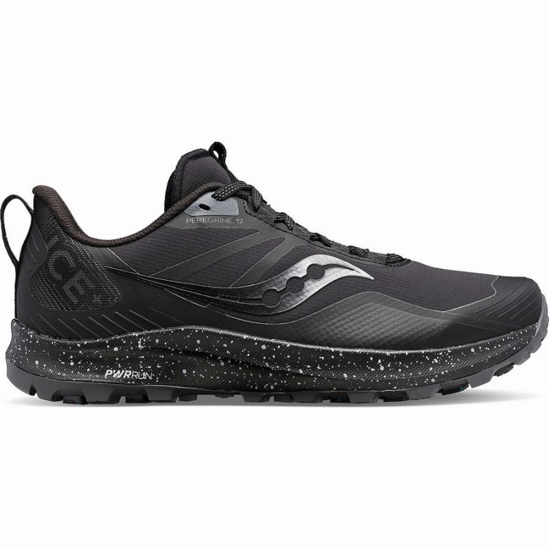 Saucony Peregrine ICE+ 3 Férfi Futócipő Fekete Szürke | Hungary S28340-P98