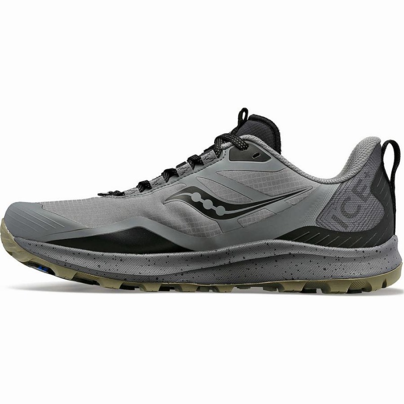 Saucony Peregrine ICE+ 3 Férfi Terepfutó Cipő Szürke Fekete | Hungary S25034-H14