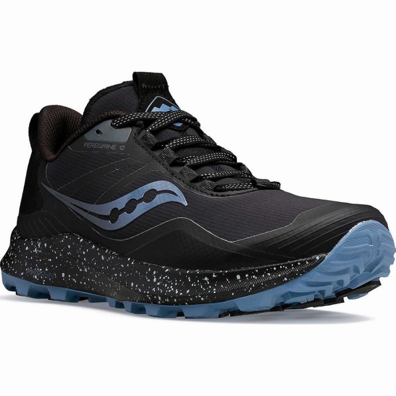 Saucony Peregrine ICE+ 3 Női Terepfutó Cipő Fekete | Hungary S80645-X74