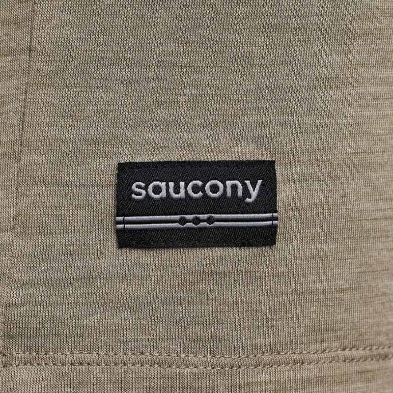 Saucony Peregrine Merino Long Sleeve Férfi Póló Kávé | Hungary S59217-G48