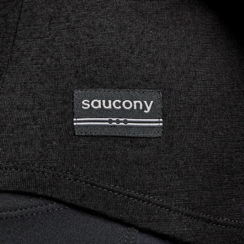 Saucony Peregrine Merino Long Sleeve Női Póló Fekete | Hungary S93082-M10