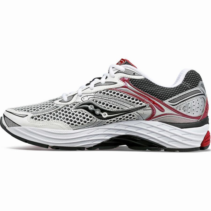 Saucony ProGrid Omni 9 OG Férfi Utcai Cipő Fehér Titán Piros | Hungary S35861-B26