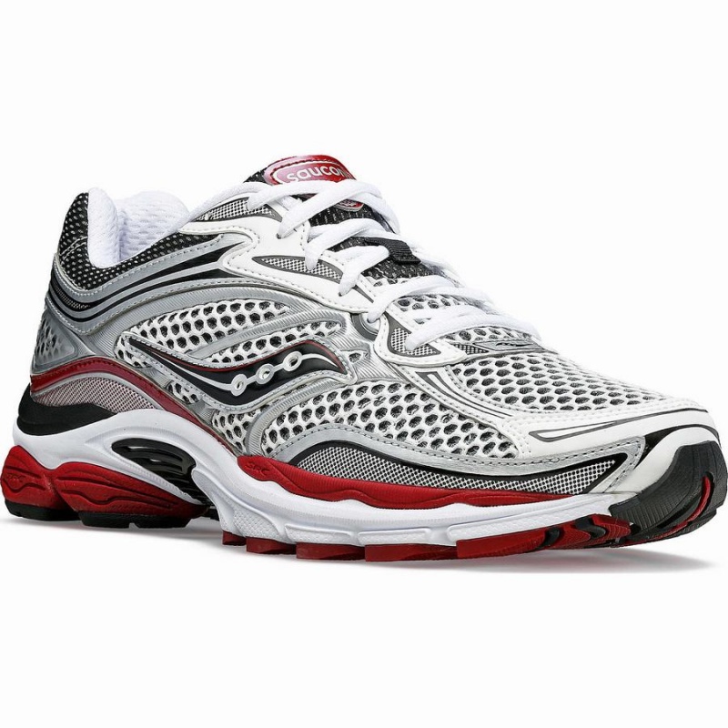 Saucony ProGrid Omni 9 OG Férfi Utcai Cipő Fehér Titán Piros | Hungary S35861-B26