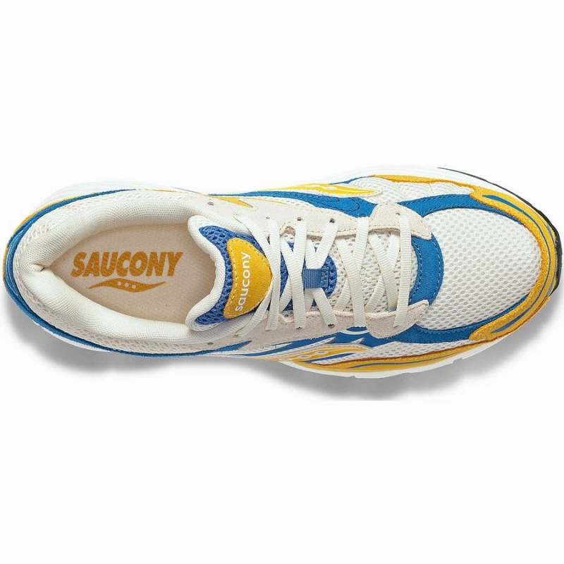 Saucony ProGrid Omni 9 Premium Férfi Utcai Cipő Krém Sárga | Hungary S73891-H06