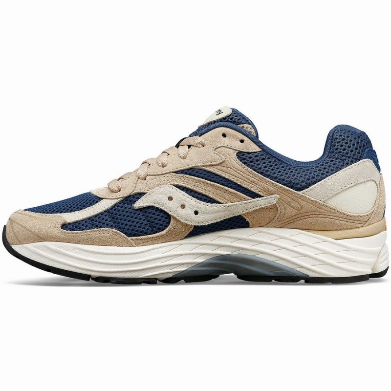 Saucony ProGrid Omni 9 Premium Férfi Utcai Cipő Bézs Kék | Hungary S70186-J51